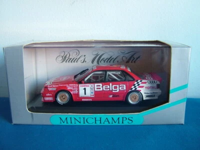 MINICHAMPS 21120 - AUDI V8 QUATTRO EVO - 1992 BELGIAN PROCAR - VERELLEN - Image 1 of 4