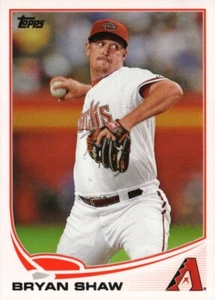 2013 Topps Baseball #101 - Bryan Shaw - Arizona Diamondbacks (3398) - Bild 1 von 2