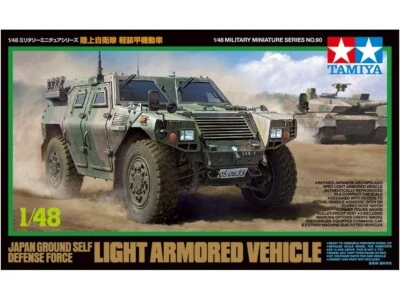 Tamiya 1/48 JGSDF Light Blinred Vehicle Plastic Model Kit Giappone - Immagine 1 di 4