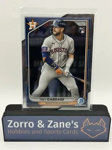 Trey Cabbage 2024 Bowman Chrome #100 RC Houston Astros - Picture 1 of 2
