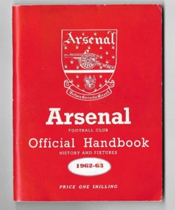 ARSENAL FC - Official Handbook 1962/63 (inc. History and Fixtures) - Picture 1 of 1