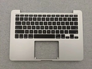 MacBook Pro 13" A1502 2015 Retina Keyboard PalmRest Top Case backlit backlight - Imagen 1 de 6