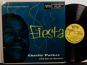 Genius Of CHARLIE PARKER 6 Fiesta LP VERVE CLEF MGV8008 MONO DG 1958 Jazz DORHAM - Picture 1 of 2