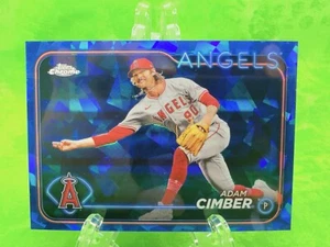 Adam Cimber - 2024 Topps Chrome Update Sapphire #USCS282 Wash Nationals - Picture 1 of 11
