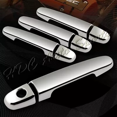 Para 2008-2010 Scion XB/XD/TC Espejo Cromo Manija de Puerta Cubierta Tapa Juego 8 Piezas Foto 1 de 3