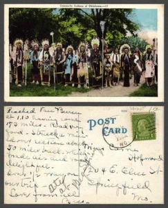 TEMA POSTAL VINTAGE: Indios - Imagen 1 de 1