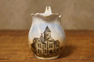 Antique Aurelia Iowa High School Porcelain Creamer - Picture 1 of 9