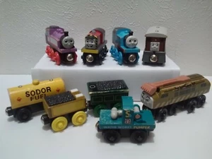 Thomas the Tank Engine & Friends Sodor Fuel Toby Salty Diesel Rosie Holzeisenbahn - Bild 1 von 12