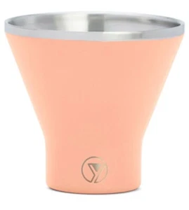 YDRINK Martini Tumbler 240ml Unbreakable Stemless Stainless Steel Gift Boxed - Picture 1 of 5