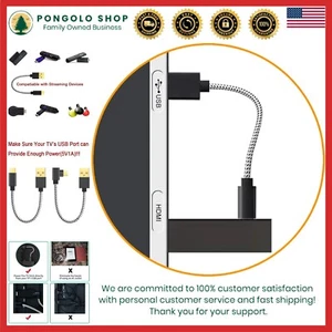 Premium USB Power Adapter for Fire Stick - Directly Connect from TV USB - Photo 1 sur 8