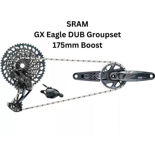 Grupo SRAM GX Eagle Lunar DUB Boost 12 velocidades 175 mm 00.7918.095.001. -UH-