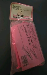 Pampered Chef Pink Twixit Clip Combo Pack Set of 10 Clips New In Package - Picture 1 of 2