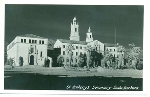 RPPC St. Anthony's Seminary-Santa Barbara VTG Postcard TM2. - Picture 1 of 2
