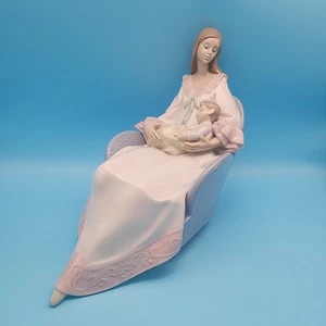 Vintage 1997 Lladro Figurine My Little Treasure Mother & Baby #6503, Spain - Imagen 1 de 7