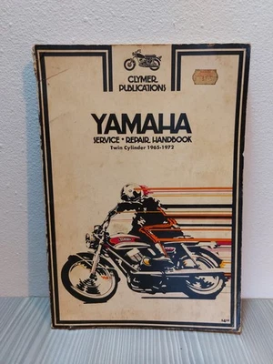 Manual de reparación de servicio Clymer Publications Yamaha doble cilindro 1965-1972 Foto 1 de 4