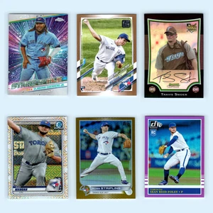 Toronto Blue Jays Lot 6 Baseball Cards Topps Stars of MLB Chrome NM Baseball MLB - Picture 1 of 3
