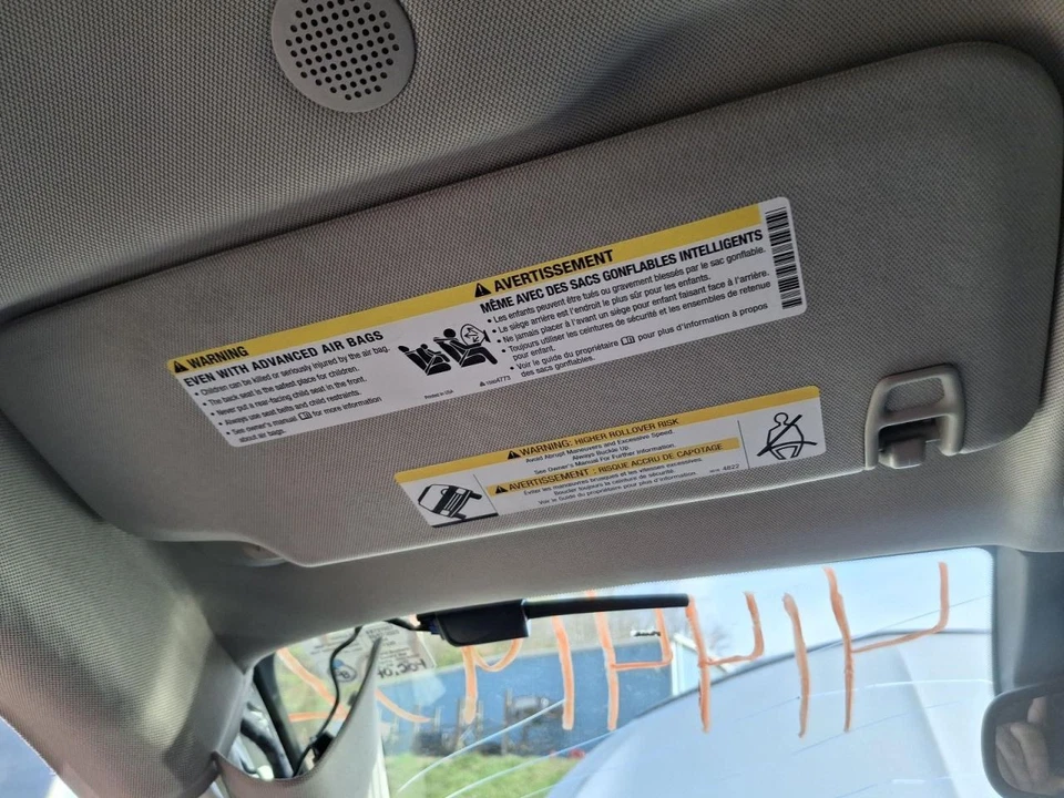 2019 Buick Encore Driver Left Sun Visor Gray OEM 268-02109BL Used 86K Miles Foto 1 de 1