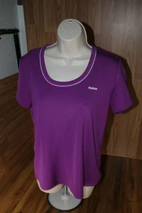 Reebok Womens Short Sleeve Shirt Top Size Medium M 10 12 14 (36-40) - Picture 1 of 7