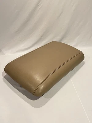 2003 - 2006 03-06 Ford Expedition console central apoio de braço tampa couro marrom fabricante de equipamento original✅ - Imagem 1 de 4