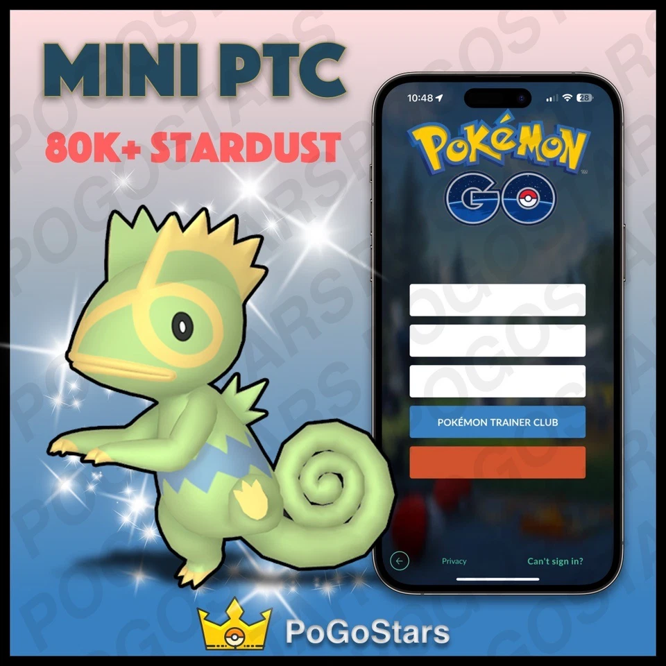 Pokémon PTC Go - Shiny Kecleon - 80K Stardust✨Read Description✨ - Image 1 of 1