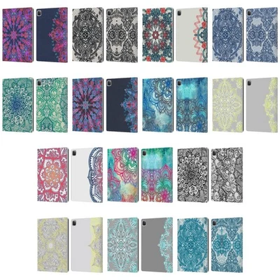 OFFICIAL MICKLYN LE FEUVRE MANDALA 3 LEATHER BOOK CASE FOR APPLE iPAD - Image 1 of 4