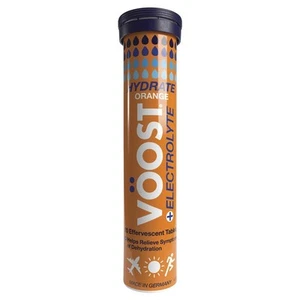 Voost Hydrate Orange Effervescent Tablets 20 Pack Relieve FREE POSTAGE - Picture 1 of 1