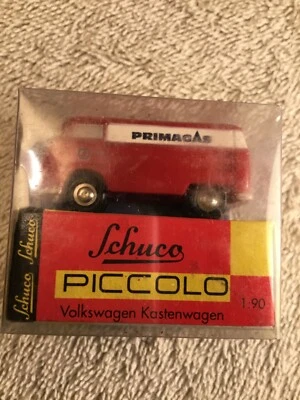 SCHUCO PICCOLO ESCALA 1:90 VW VOLKSWAGEN BUS PRIMAGAS Foto 1 de 4