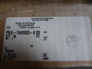 TYCO Part #8-1542003-6,Heat Sinks HTS676-U=35MM LOW P HS ASSY A-, D/C 0203,3 pcs - Picture 1 of 2