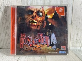 Dreamcast The House of the Dead 2 SEGA Classic Zombie Shooter Japan Version USED