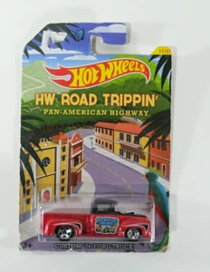 Hotwheels Road Trippin' Custom 56 Ford Truck Long Card Pan-American Highway P7 - Picture 1 of 4