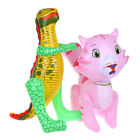 Inflatable Dinosaur Strawberry Cat Toys for Children Swimming Pool Float Toy