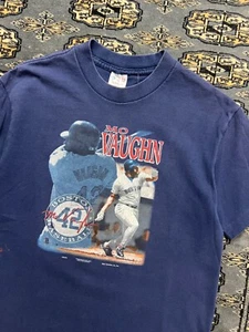 Vtg Mo Vaughn Boston Red Sox Graphic Shirt Youth Size XL - Picture 1 of 6