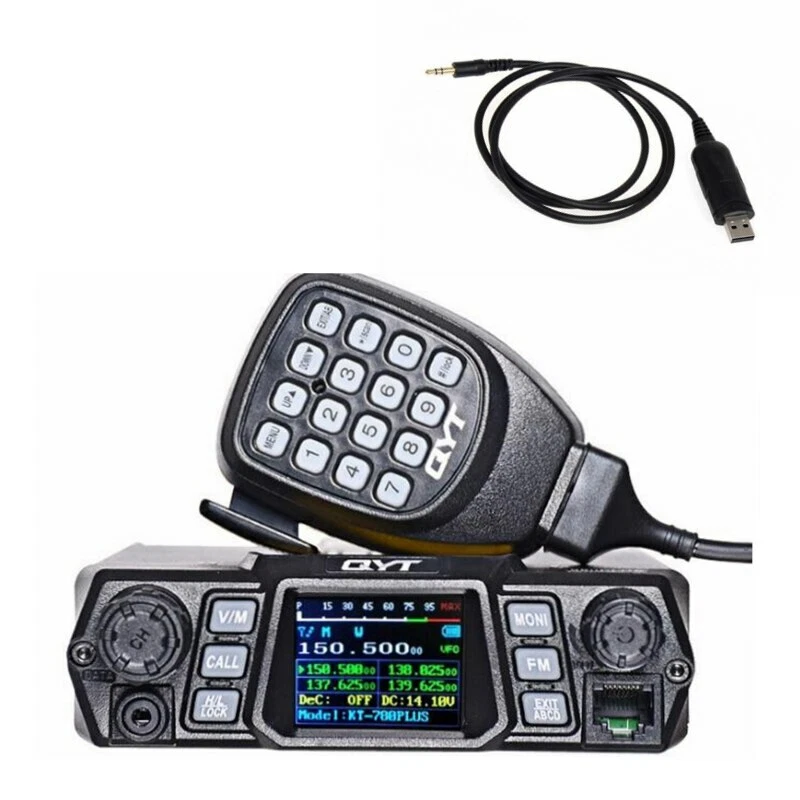 QYT KT780PLUS Car Radio Quad Display 100W Car Radio Walkie TalkieKT-780PLUS VHF - Image 1 of 4