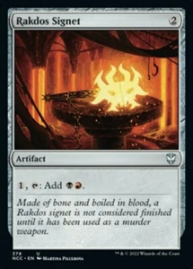 MTG - RAKDOS SIGNET - New Capenna Commander (U) - Picture 1 of 1