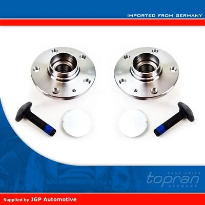 2 bridas y cojinetes de buje de rueda trasera - VW Audi Seat Skoda - 3G0598611A Foto 1 de 4