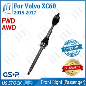 Eje CV pasajero delantero derecho original para Volvo XC60 T5 T6 2015 16 17 TRACCIÓN DELANTERA AWD - Imagen 1 de 14