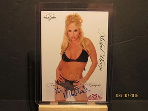 2005 Bench Warmer Signature Series Autographs Silver Foil #47 Mishel Thorpe - Bild 1 von 1