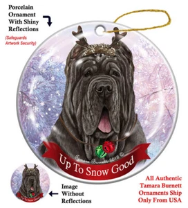 Up to Snow Good Ornament - Cropped Tawny Neapolitan Mastiff - Bild 1 von 1