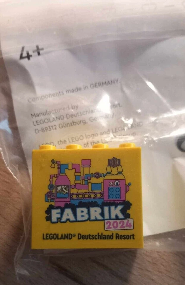 Lego Sonderstein Lego Fabrik 2024 Legoland Sammelstein - Bild 1 von 1