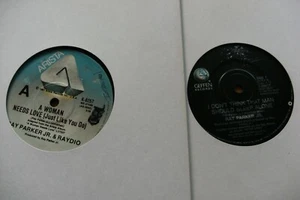RAY PARKER Jr A WOMAN NEEDS LOVE I DONT THINK 45pm 7" VINYL SINGLE 2 X RECORDS - Picture 1 of 3