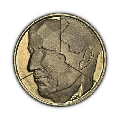 BELGIUM. 1992, 5 Francs - Baudouin, Archangel Michael, French Legend 2 - Image 1 of 3