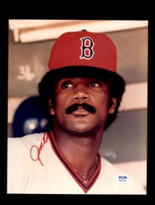 Jim Rice PSA DNA Coa Signed 8x10 Photo Autograph Red Sox - Picture 1 of 2