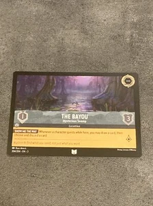 THE BAYOU Mysterious Swamp FOIL Disney Lorcana TCG Into The Inklands - Imagen 1 de 2