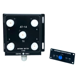 4-Way Coax Remote Antenna Switch Antenna Splitter Switch for Radio Stations - Zdjęcie 1 z 12