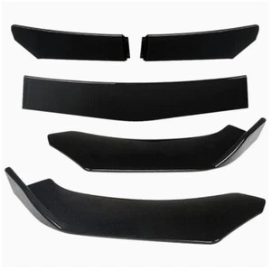 Universal Front Bumper Lip Spoiler Splitter Protector Kit - Picture 1 of 5