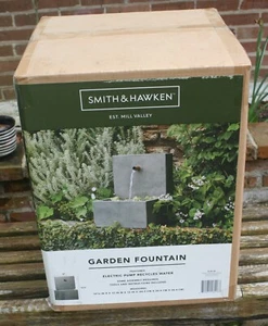 Smith & Hawker Garden Fountain Squair 16"x12X12" Style# 2022F4 - Picture 1 of 5