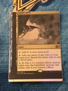 Sliver Hive Foil Miscut M15 Mtg - Picture 1 of 2