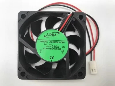 NEW ADDA AD0605LX-D90 5V 0.21A 6cm Fan - Image 1 of 3