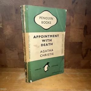 Vintage Penguin Crime : Appointment With Death : Agatha Christie : 1948 : 1st - Picture 1 of 7