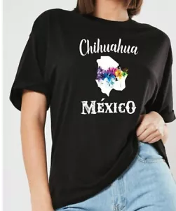 Chihuahua T-Shirt CHIH Tee Outfit Mexican State shirt MX Tank Top Estado Latin 2 - Picture 1 of 16